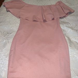 Honey Boutique off the shoulder dress